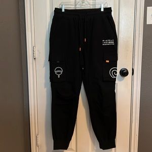 Team Liquid X Naruto Shippuden Black Joggers XXL